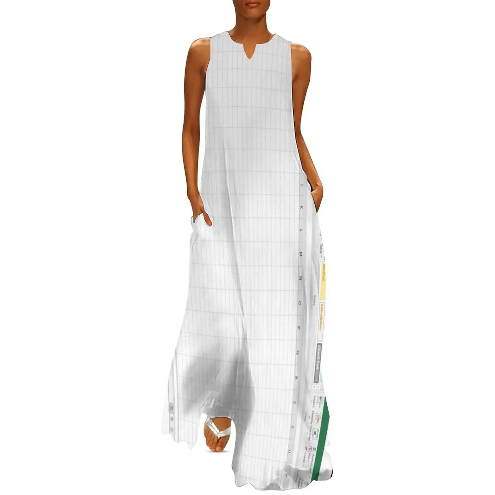 

Excel Spreadsheet - Green Long Dress dresses for womens dresses ladies 2025 summer Dress