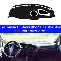 Para Hyundai H1 Starex MPV A1 H-1 1997-2007 accesorios interiores cubierta de salpicadero de coche alfombrilla de tablero alfombra Dashmat Anti-UV