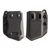 Tactical IWB OWB 9mm .40 universal Belt Clip Single Double Stack Magazine Pouch Holster Mag Carrier Holder for Pistol gun