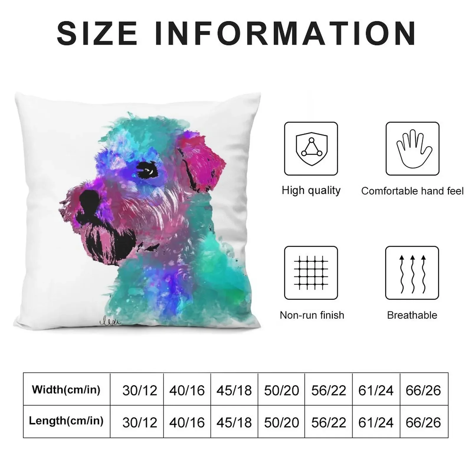 wheaten terrier watercolor pet portrait Harry Throw Pillow Cushions For Children Cushions Home Decor Decorative Cushion pillow