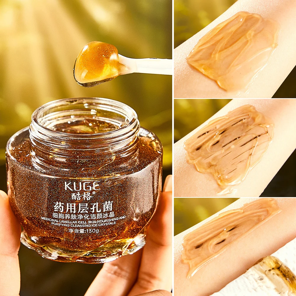 Pore Layer Bacteria Cells Nourishing Skin Cleansing Pores Face Care Makeup Removal Ice Crystal Remove Blackheads Oil Control Gel