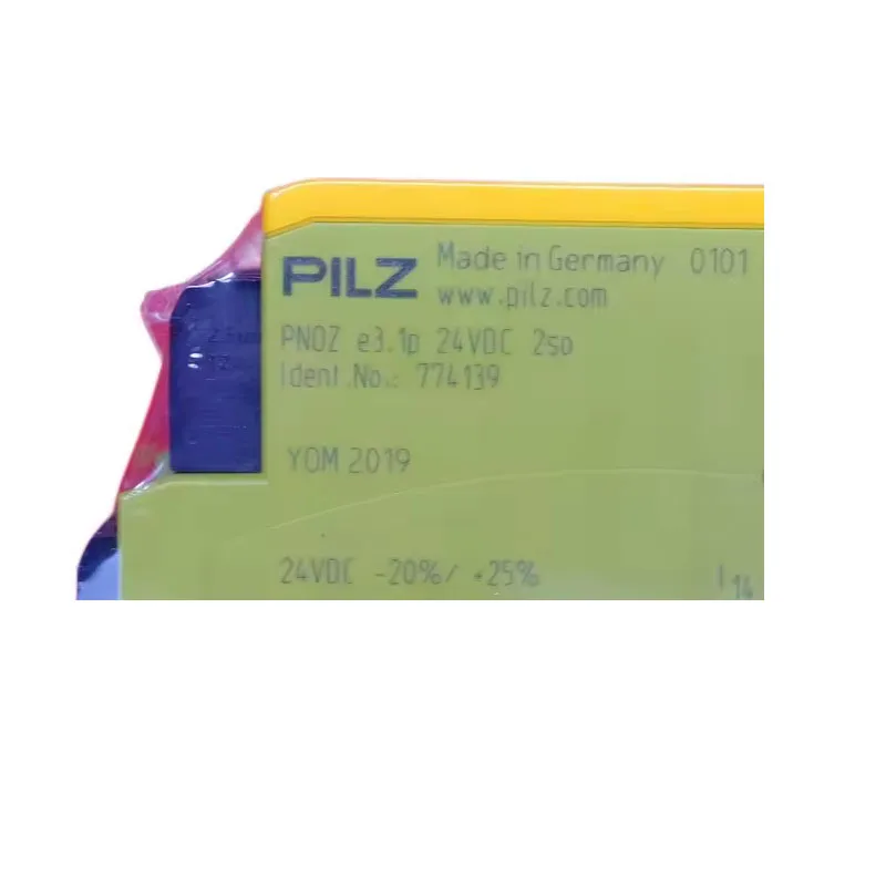 بيلز الأصلي الجديد 774139   وحدة أمان مرحل الأمان PNOZ e3.1p 24VDC 2so متوفرة في المخزون #3