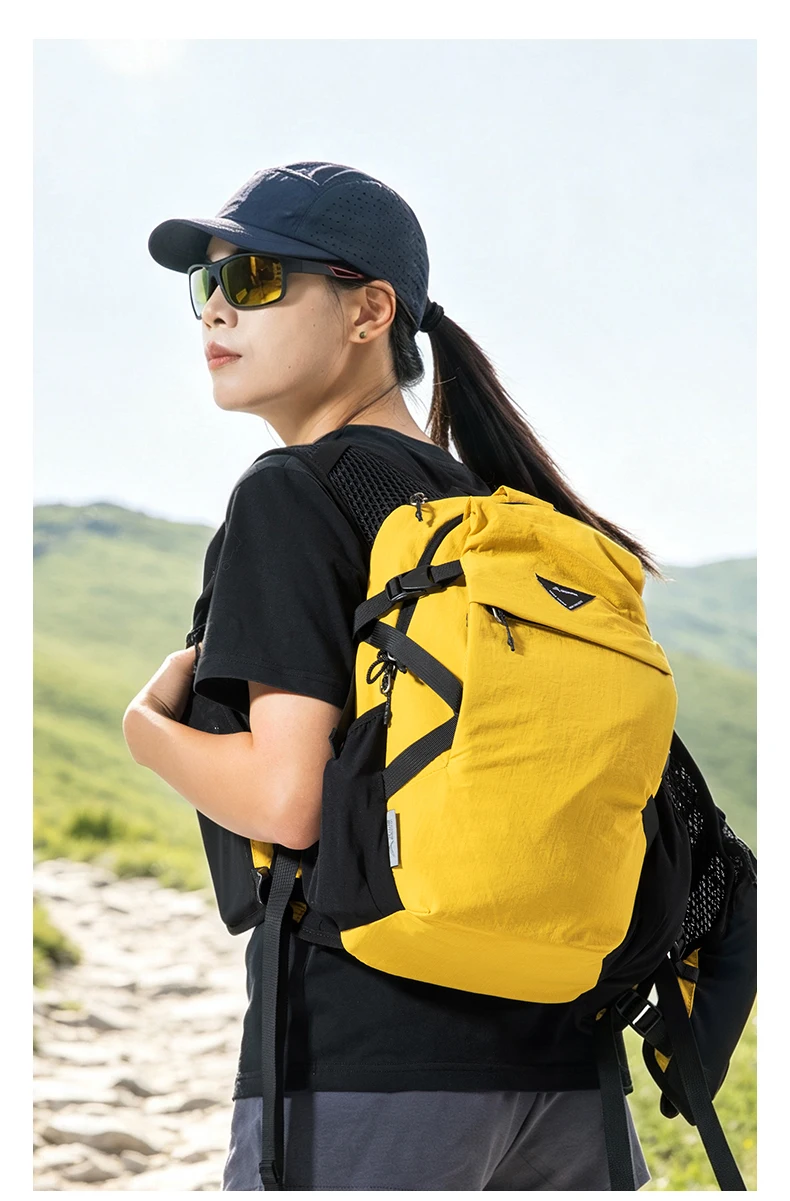 BISINNA Camping-Rucksack 20L Ultraleichter Wasserdichter Wanderrucksack für Männer und Frauen Outdoor Radfahren Reisen Klettern Tasche – Detail 1