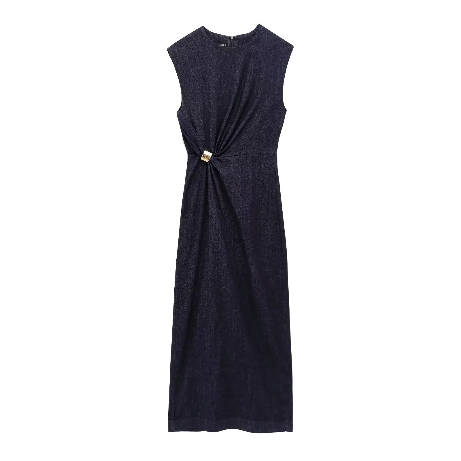 2025 frühling Sommer Sexy Denim Kleid Ärmellose Weibliche Frauen Kleidung Elegante Party Kleider Frau 2022576