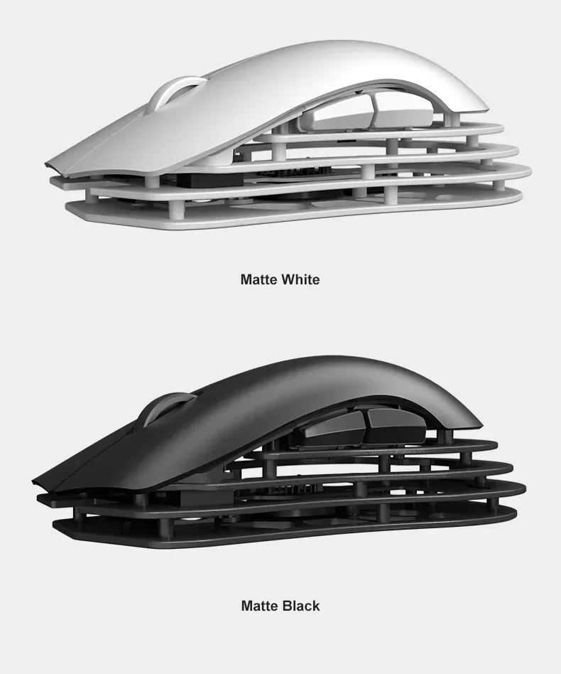 Ajazz M259 Wireless Gaming Mouse Summit Car Dock Macro Defines A Low Latency Gaming Mouse Match PAW3950 30Kdpi Charging