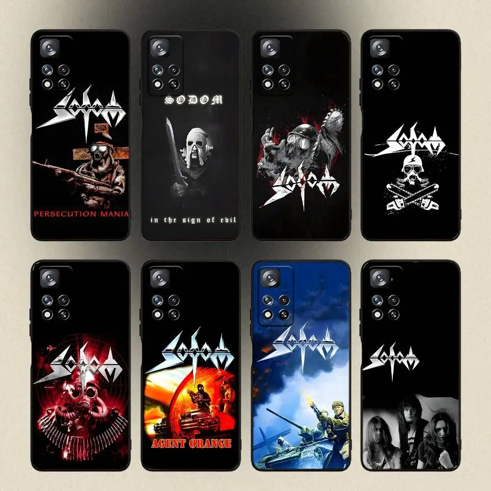 

Sodom Agent Orange Phone Case For Samsung Galaxy A 91,80,73,72,53,52,51,22,5G,Plus,J,Note Soft Black Cover