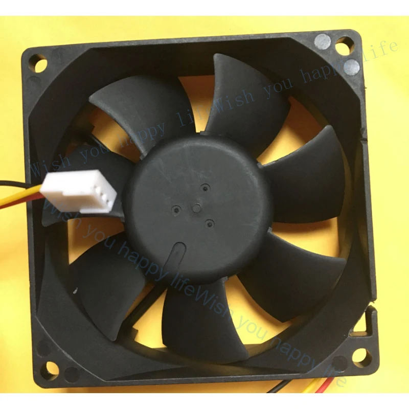 V+ FOR Delta AFB0812SH F00 12V 0.51A 8025 8cm Double Ball Speed Fan 3pin