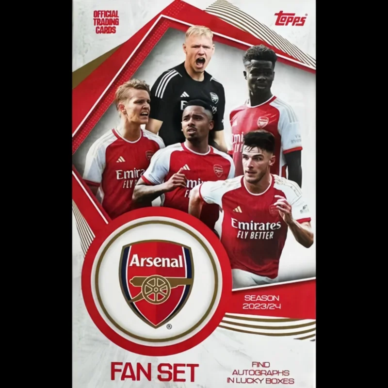 

Topps Football Trading Cards Arsenal Fan Set Club Team Soccer Collectible Merchandise For Football Collectors Enthusiast