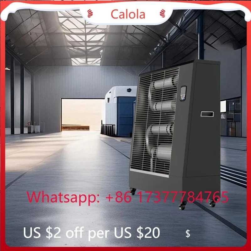13KW Portable Industrial Electric Heater Far = Turbo Air Space Heater for Greenhouse