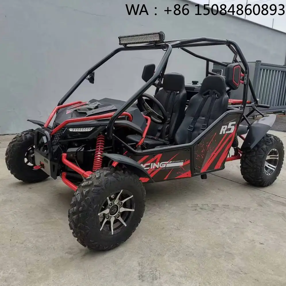 300cc 4 Stroke Off-Road Pedal Go Kart, Tested Stable Power Component For All Rough Sand Mountain Outdoor Terrains