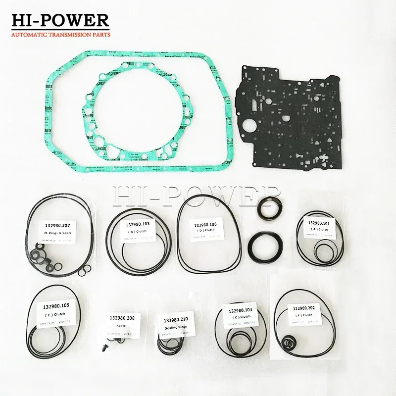 

5HP24 5HP-24 Transmission Clutch Rebuild Repair Kit for BMW 5/7 SERIES X5 JAGUAR Gearbox Overhaul Kit Seal Gasket Kit ZF5HP24