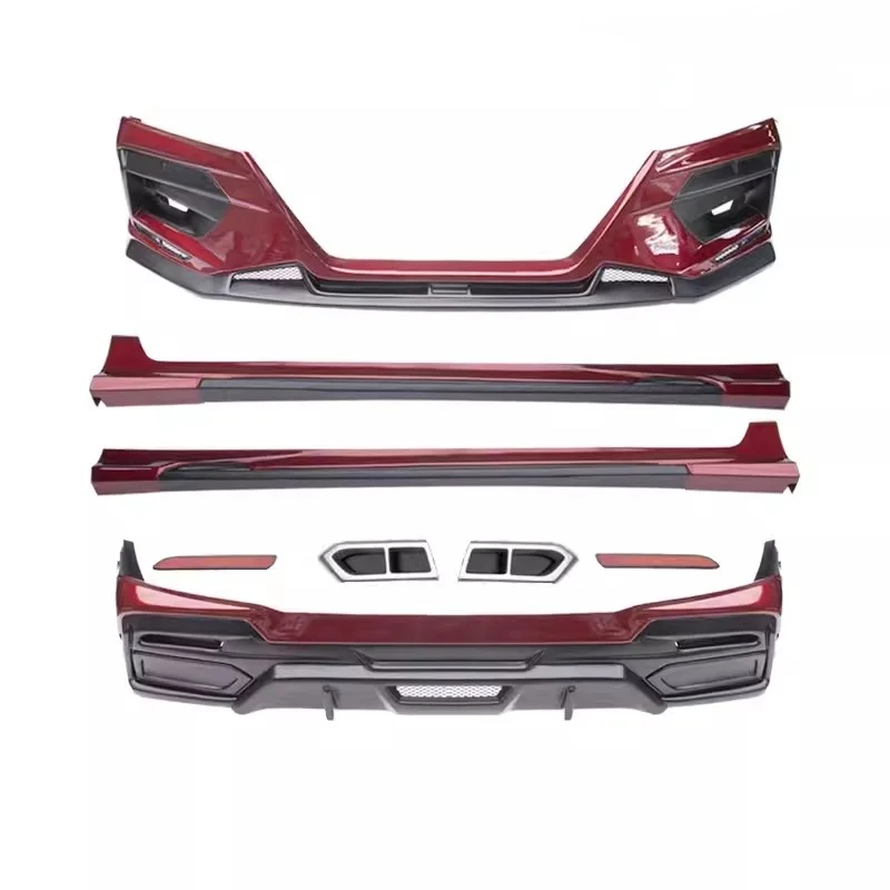 Kit de carrocería para Nissan Sylphy Sentra 2020, modificado con barniz Stoving, alerón delantero, faldones laterales, alerón trasero, accesorios para coche