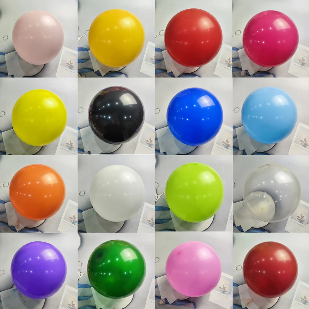 

Different Sizes Latex Balloons Wholesale Party Decoration Red Green White Pink Balloon Wedding Birthday Celebration Ballon Decor