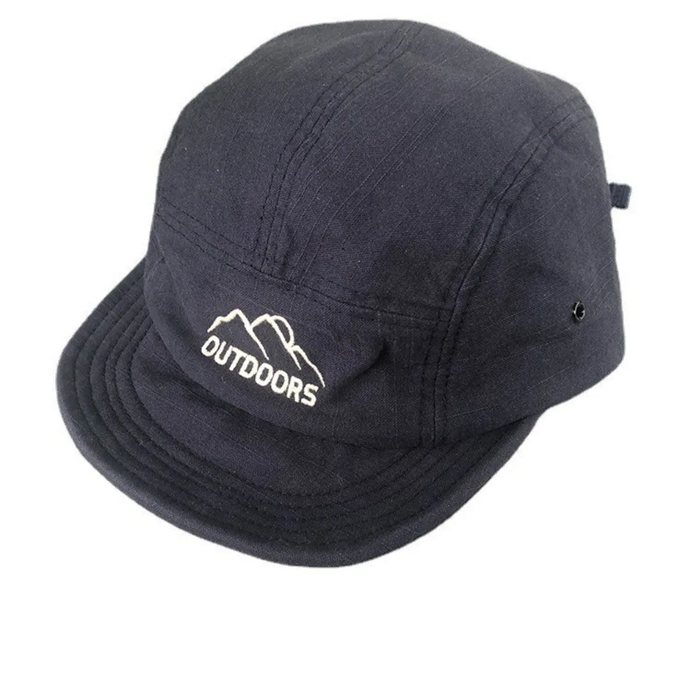 

Short Brimmed Embroidery Baseball Cap Mountain Range Embroidery Streetwear Sports Hat Adjustable Snapback Hip Hop Cap Women