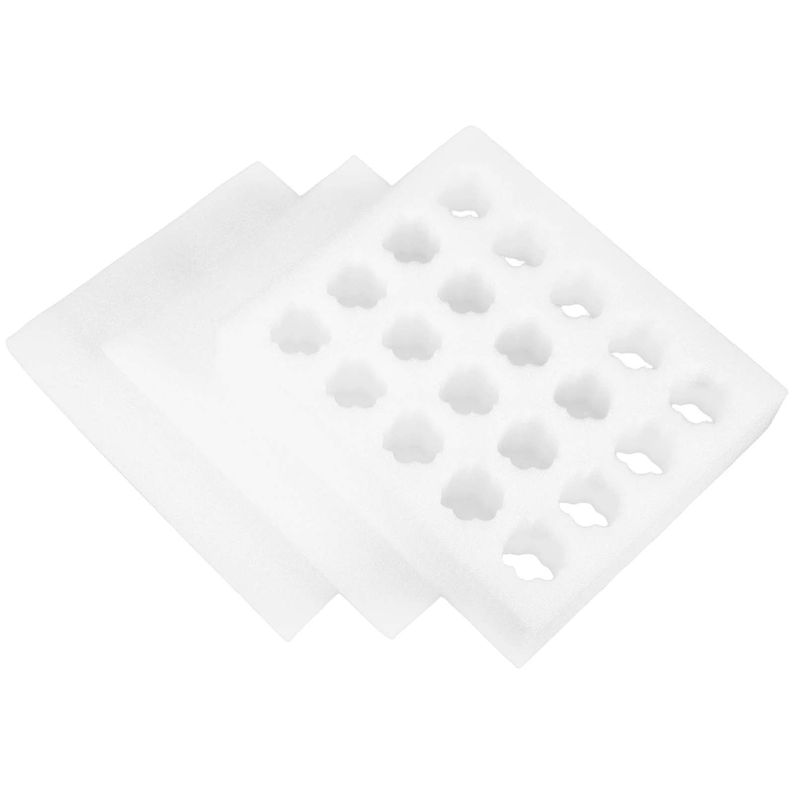 

1 set Pearl Cotton Egg Holder White Thickened Foam Shock Resistance Drop Protection Reusable Waterproof Egg Carrier Case Storage