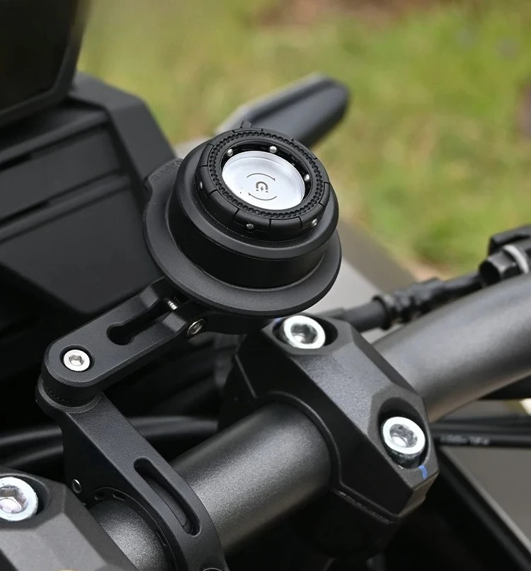 Motorcycle Phone Holder, Shockproof, Shockproof, Magnetic Suction, Quick Detachable Electric Car Navigation Bracket