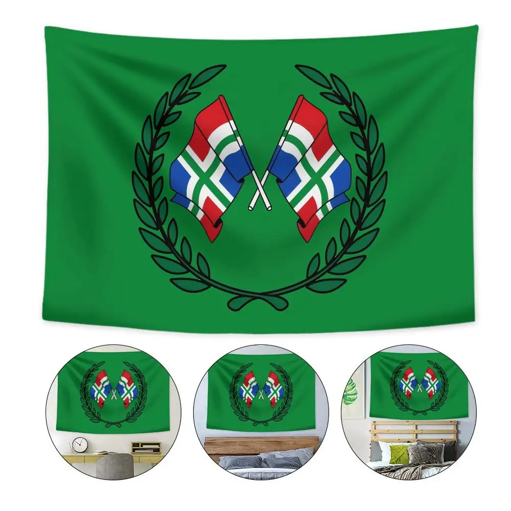 Netherlands Groningen Tapestry Custom Home Living Room Bedroom Wall Decor Wallpaper Backdrop Cloth With Clips