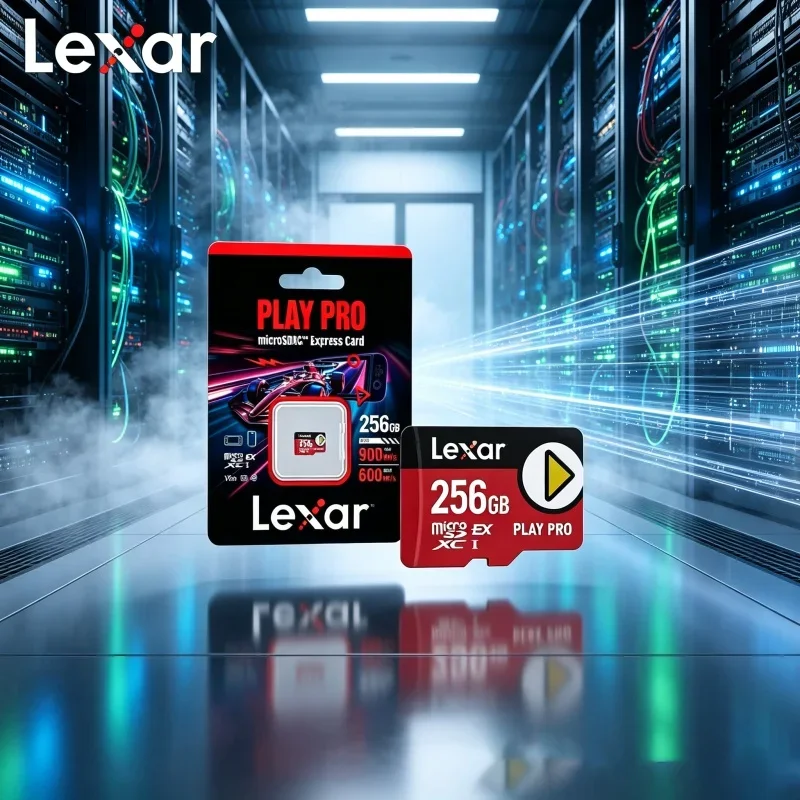 Portable Storage Card Lexar PLAY PRO microSDXC Express 256GB 512GB 1TB 900Mbps V30 U3 C10 Micro SD TF Card for Tablet Switch