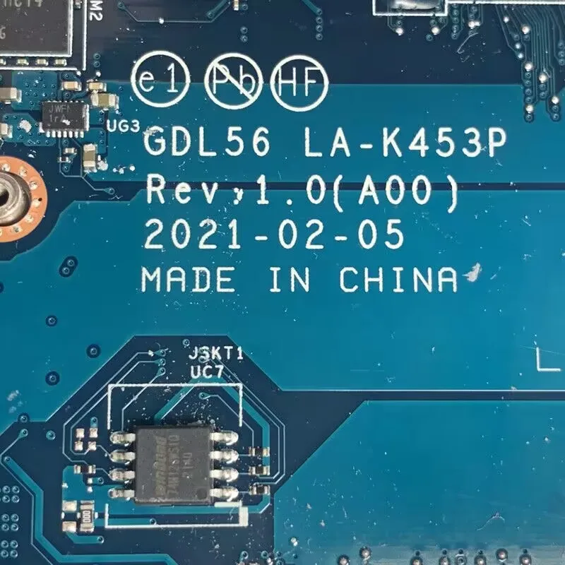 لديل M15 R5 اللوحة الأم للكمبيوتر المحمول CN-06W7NY 06W7NY 6W7NY LA-K453P مع Ryzen 9 5900HX CPU GN20-E5-A1 RTX3070 100% تم اختبارها بشكل جيد #4