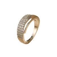 Fashion Irregular Geometry Full of Zircon Rings Personality Multilayer Index Finger Ring for Women Charm Jewelry Accessory Gifts - Image 4