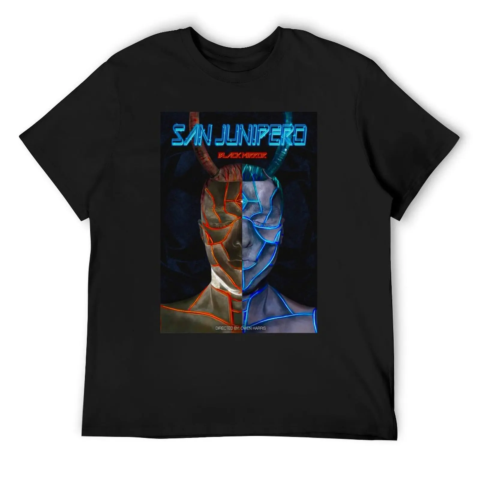 

San junipero T-Shirt affliction shirts oversized Luxury man shirts men