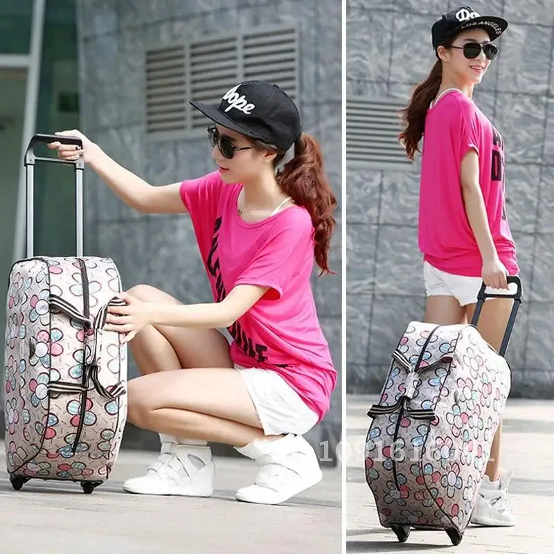 Trolley Bag Business Short-trip Luggage Rolling Bag Trolly Suitcase Waterproof Fashion Men Women Travel Bags With Wheels