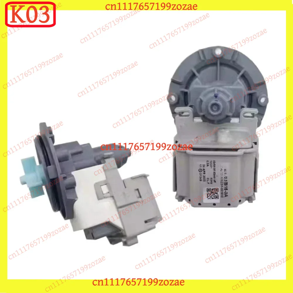 LK New Drain Pump Motor For Samsung Washing Machine B15-3A 120V 60Hz DC31-00181C Washer Drainage Replacement Part