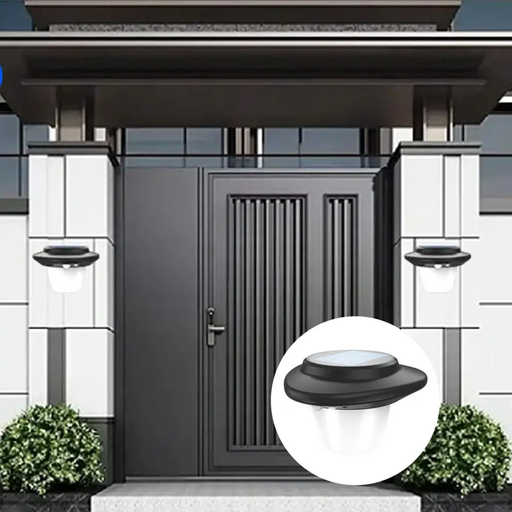 Luz solar ao ar livre com sensor de movimento, lâmpada de jardim, alto brilho, carregamento automático, impermeável para parede, aprimorado
