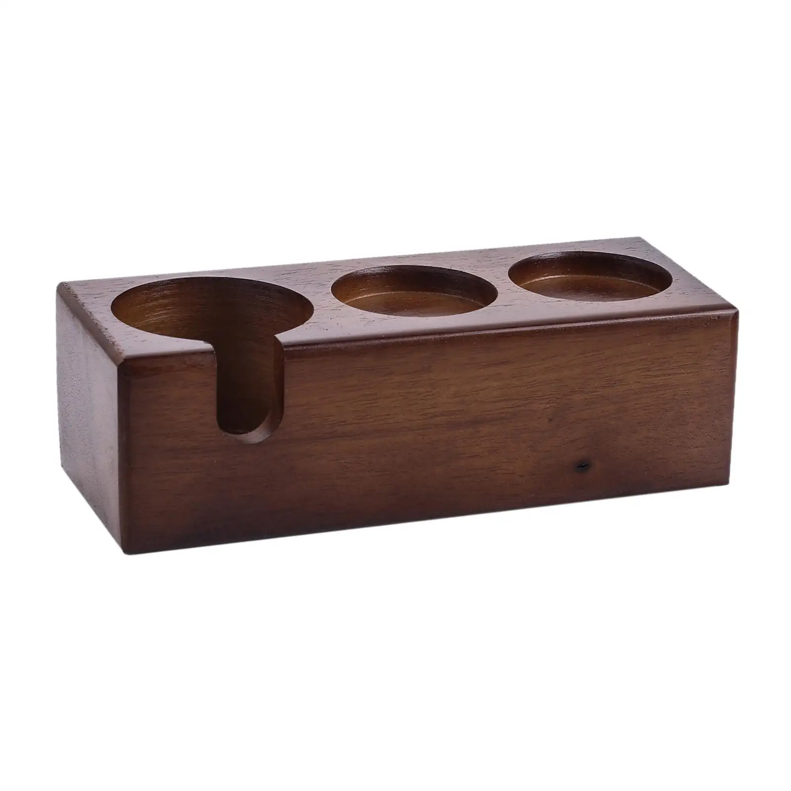 Beech Wood Manual Coffee Handling Coffee Shelf Coffee Machine Accessory