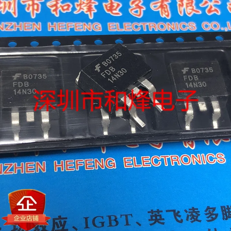 

30pcs original new FDB14N30 TO-263 300V 14A