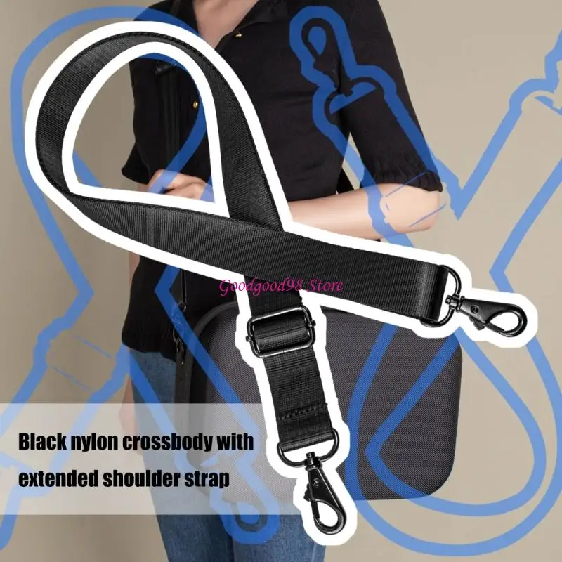 

Shoulder Strap With Clips For Camera Bag Messenge Bags 3cm Wide Nylon Webbing Ergonomic Weight Distribution Design W8EC