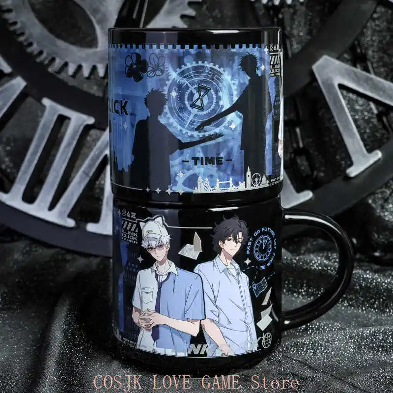 لعبة شي غوانغ داي لي رن لينك انقر لوكاس تشارلز كارتون تلون كوب سيراميك كوب ماء أنيق هدية عيد ميلاد #4