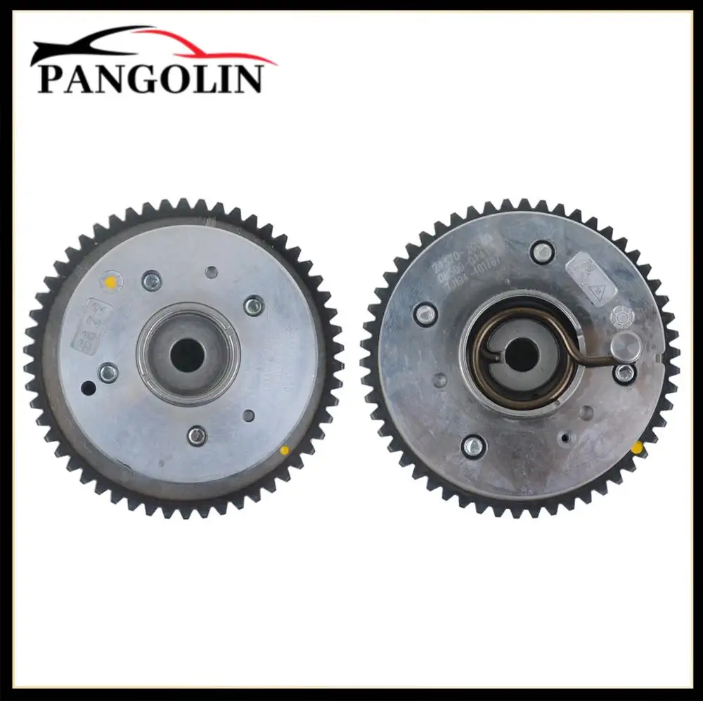 

2 шт. шестерня ГРМ распределительного вала для Hyundai Genesis Coupe Santa Fe Sonata Tucson 2,4, компоненты двигателей, компоненты синхронизации, детали двигателя