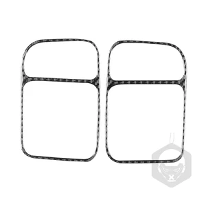 Carbon fiber panel for Honda Civic SI 2001-2005, air conditioning ventilation panel, car interior accessories, decorative stickers 12 Main Sales Acetate Civic SI Panel - №10