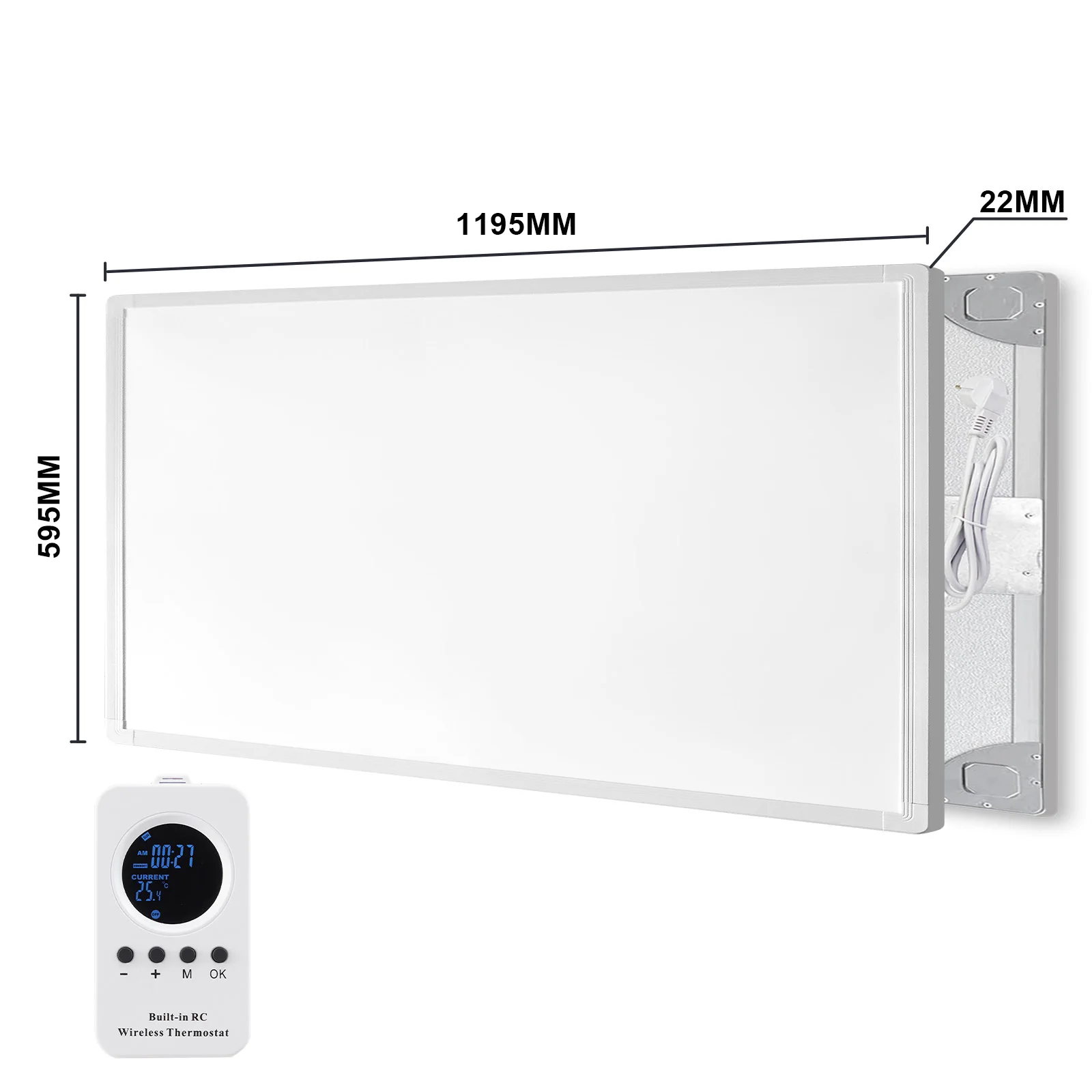 C-1000W 1195*595 мм НОВАЯ интеллектуальная