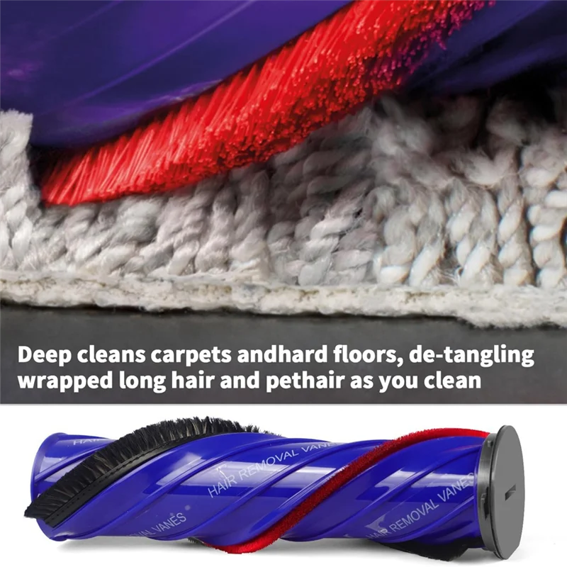 Verwirrungssichere Bürstenstange mit Endkappe für Dyson V11 V10 V8 V7 V12 Slim, SV10 SV11 SV12 SV14 SV30, Teilenummer. 972500-01-A58E