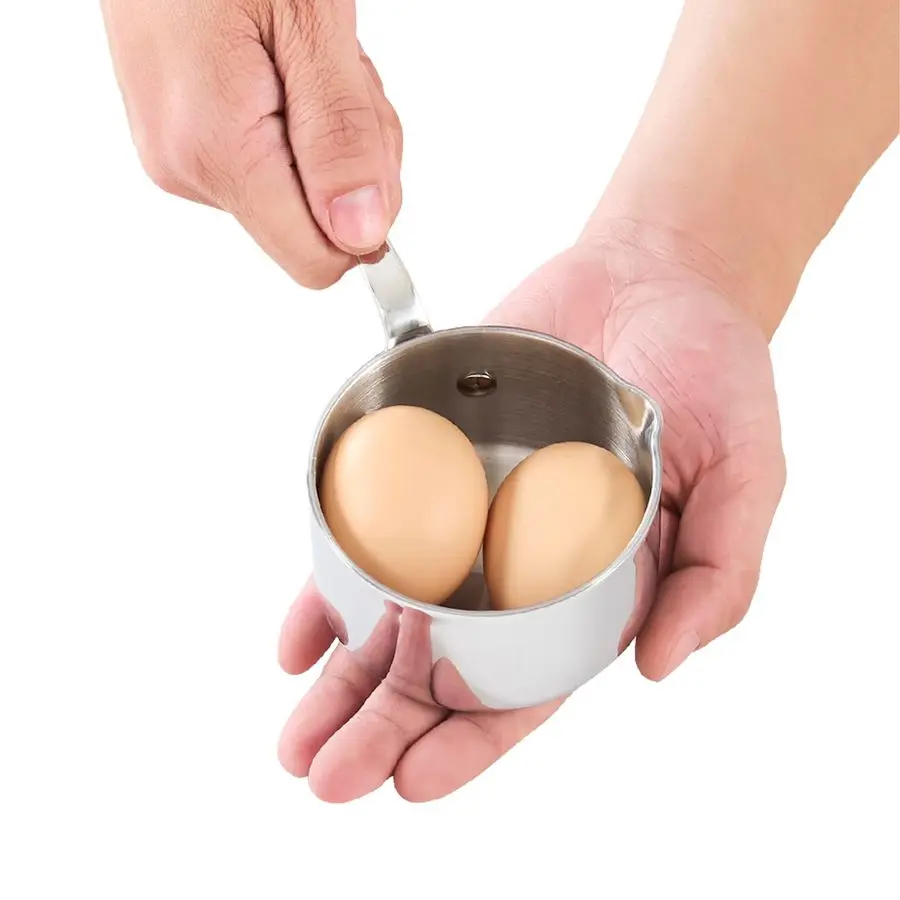 

Подогреватель масла из нержавеющей стали 0,29 QT, небольшая кастрюля для соуса с многослойным покрытием, 270 мл мини-горшок для плавления масла, шоколадного молока с заливкой Spo