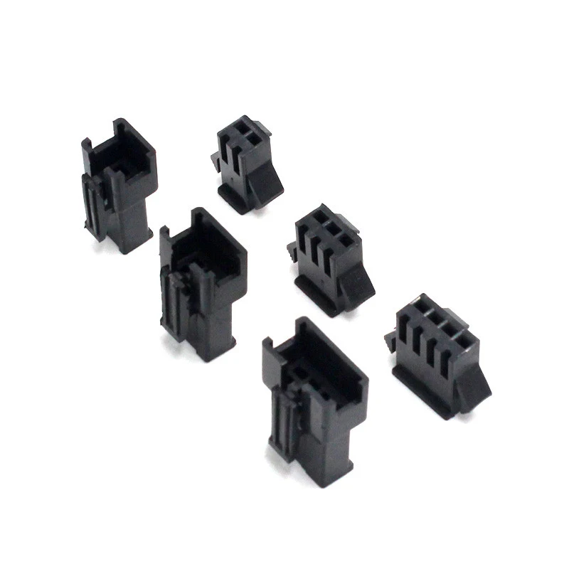 10Set JST SM Connector Plug Pitch 2.54MM Female and Male Housing + Terminals Set SM-2P SM-2R JST SM2.54 2/3/4/5/6/7/8/12 Pin