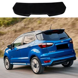 For Ford ECOSPORT spolier 2013-2020 ST-line ABS material carbon fiber exterior spoiler ecosport top wing splitter car tuning