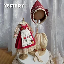 YESTARY 1/6 BJD Doll Blythe Ob24 akcesoria dla lalek ubrania w stylu Vintage lalki ubrania tkaniny DIY materiał opakowanie dla lalki BJD ubrania