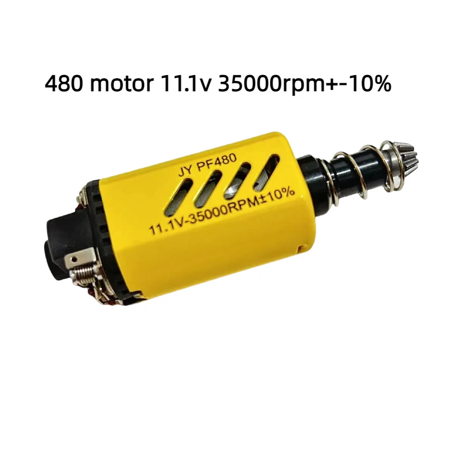 Motor AEG de alta velocidad, dispositivo de 35000rpm, 11,1 V, 35000 velocidades, eje largo, Airsoft, M16M4, jingji, Sijun, jiqu, Jm, AEG