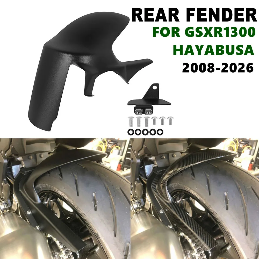 For Suzuki Hayabusa GSX-R1300 GSXR 1300 GSXR1300 2008-2026 Motorcycle Hugger Rear Fender Wheel Mudguards Splash Guard Fairing