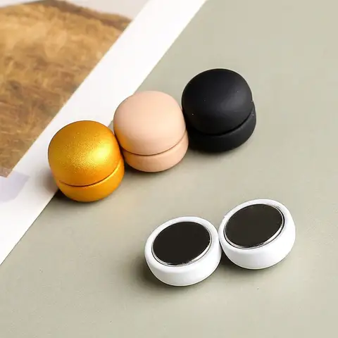 8 par/set magnetiska hijab-halsdukar broschnålar för muslimska kvinnor dekorerade accessoarer damer sidenhalsduk sjal dubbel användning krage klämmor 6 best sales stiftmagnet - №5