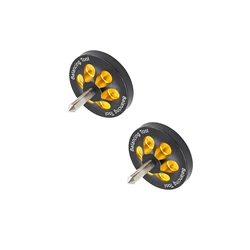2Pcs 1/10 RC Car Metal Chassis Balancing Tools Set For 1/10 RC Car Flat Racing Car Accessories Replacement Upgrade Parts