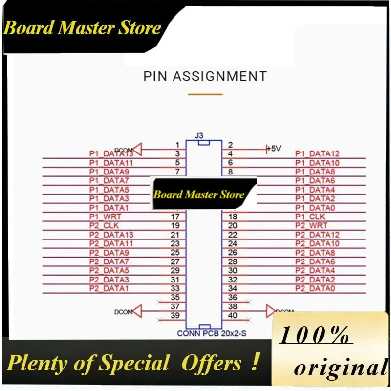 BoMaSNew Tech For ALINX AN108:AD Conversion Module For FPGA Board Data Acquisition Signal Source Da