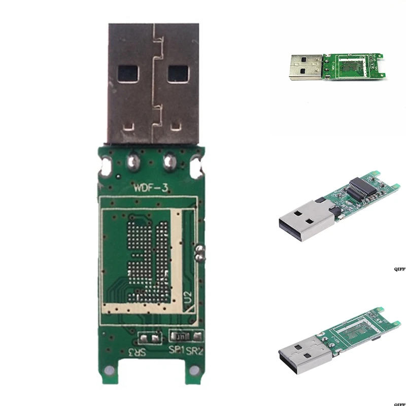 6 قطعة USB EMMC محول 162 186 EMCP PCB اللوحة الرئيسية وحدة بدون ذاكرة فلاش EMMC محول