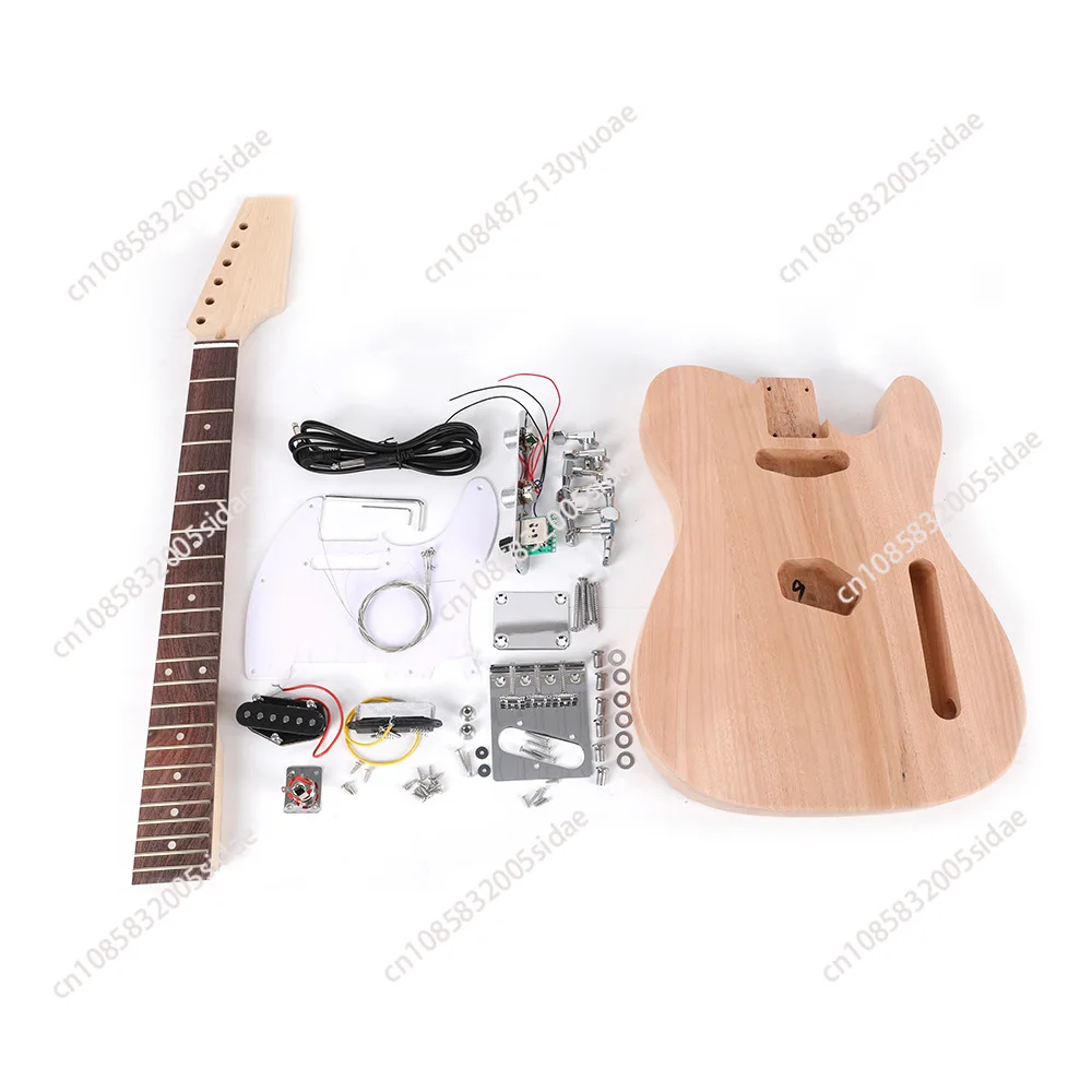 

TL-01T work in progress Electric Guitar Mahogany Body Matte Guitar Assembly Kit