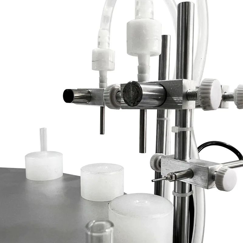 Automatic desk top liquid filling and capping machine, nucleic acid reagent magnetic pump dispensing machine