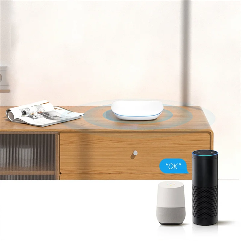 

Classy-Tuya Zigbee 3,0 Smart Gateway Hub Многомодельный умный домашний мост Беспроводной пульт дистанционного управления Работает для Alexa и Google Home