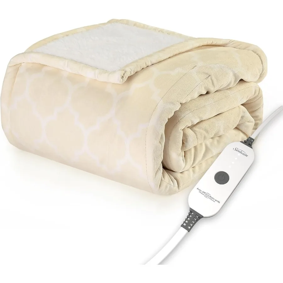 

Королевская норка, шерпа, шампанское, решетка с подогревом, персональный плед/одеяло, уютный, теплый, регулируемые настройки тепла